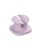 Mini Cable Clips 4-Pack Purple – CO060