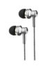 Silver Stereo In-Ear Wired Earphones + In-line Mic – EB250