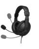 Over-Ear Wired Headset with Mic & Dual 3.5mm Aux Jacks -HS120