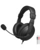 Over-Ear Wired Headset with Mic & Dual 3.5mm Aux Jacks -HS120