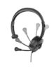 Wired USB Mono Headset with boom Mic for Gaming and Chat – HU620