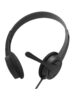 Over-Ear Wired Stereo Headset with Mic, Dual 3.5mm Aux Jacks-HS240