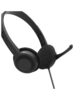 Over-Ear Wired Stereo Headset with Mic, Dual 3.5mm Aux Jacks-HS240