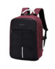 Backpack Travel Bag 15″ USB Port and Number Lock Red – LB220