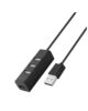 USB2.0 Hub 4 Ports Full Speed Black – UH050