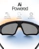 Sport AI Smart Glasses 32MP Camera, 4GB, Audio – Black SG-V06S